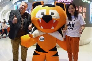 Ajitora with WWF at KIFF.Asia on GTF